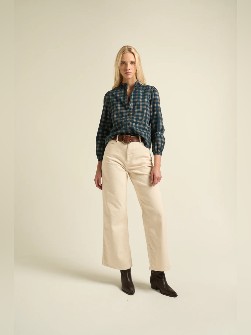 Sonmer Luna Blouse Green